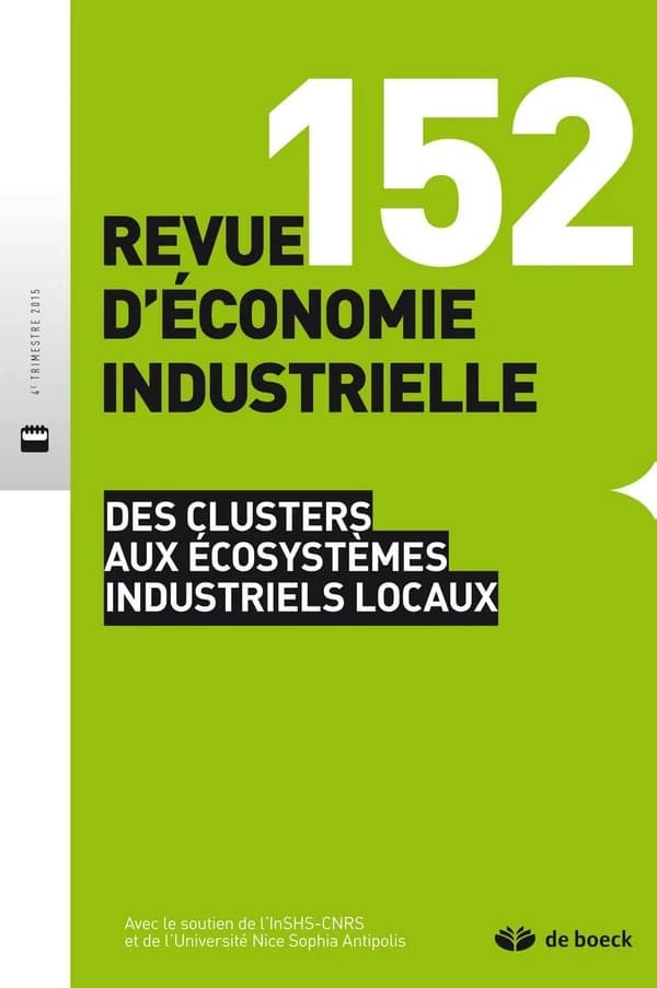 Revue d'économie industrielle 2015