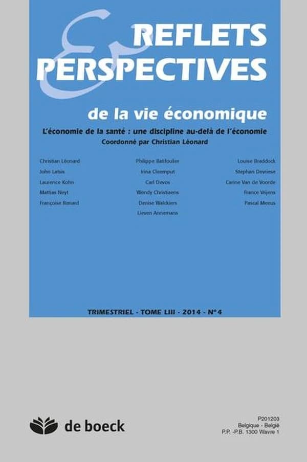 Reflets et perspectives de la vie économique n.2014