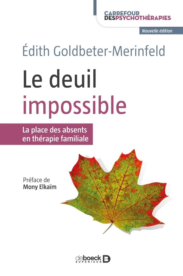 Le deuil impossible : la place des absents en thérapie familiale (2e éd.) Édith Goldbeter-Merinfeld ; préface de Mony Elkaïm