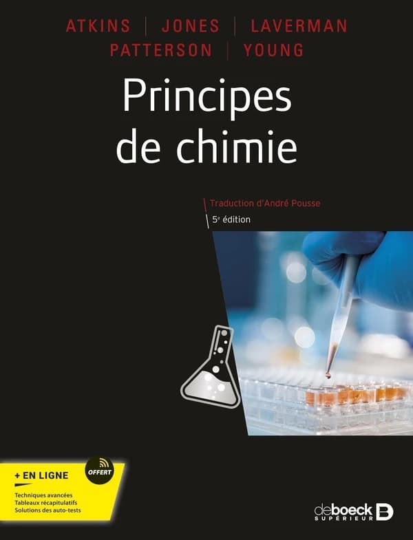 Principes de chimie (5e éd.) Atkins, Jones, Laverman... [et al.]