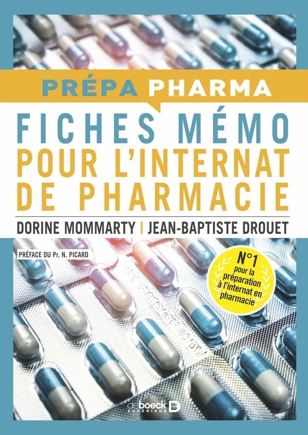 Fiches mémo pour l'internat de pharmacie