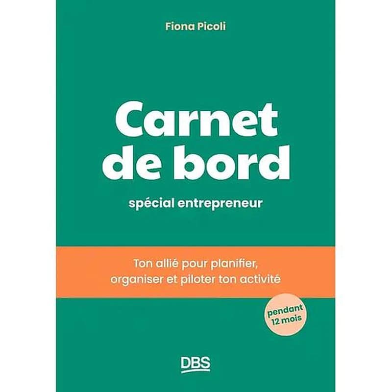 Carnet de bord spécial entrepreneur