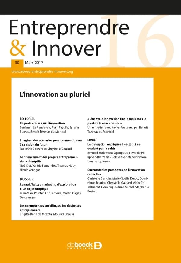 Entreprendre & innover 2016