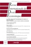 Revue internationale de droit economique 2016