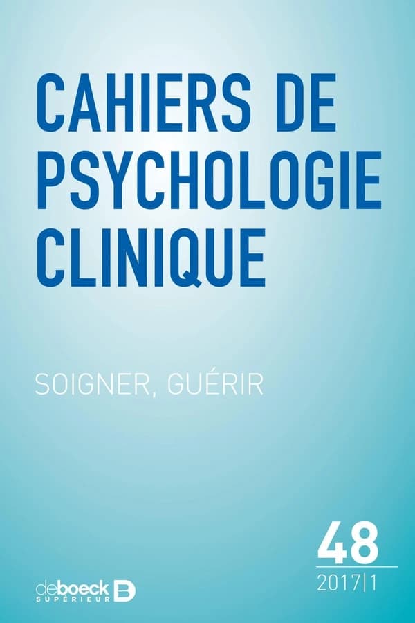 Cahiers de psychologie clinique 2017