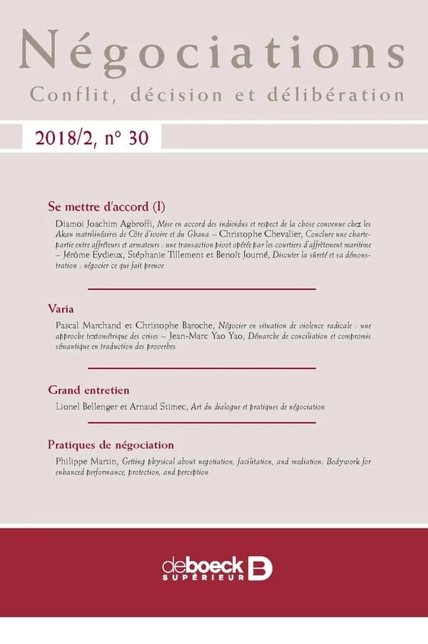 Négociations 2018