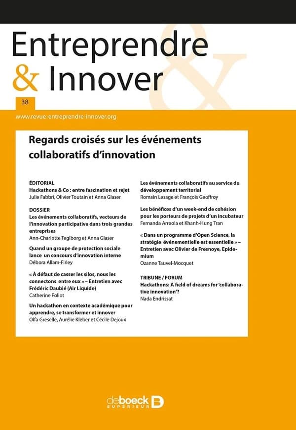 Entreprendre & Innover 2018
