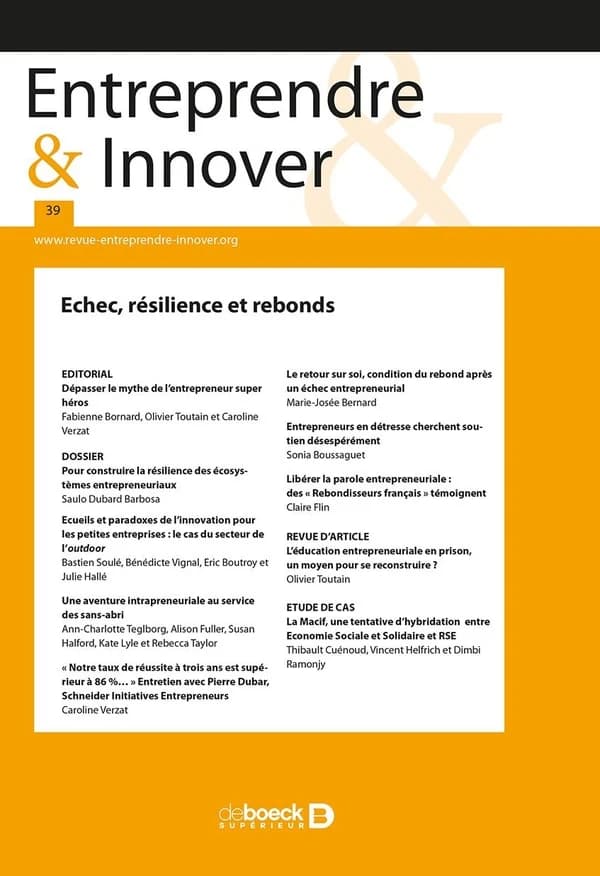 Entreprendre & Innover 2018