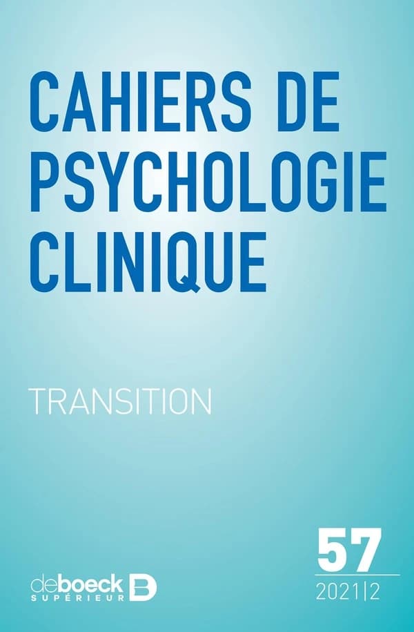 Cahiers de psychologie clinique 2021