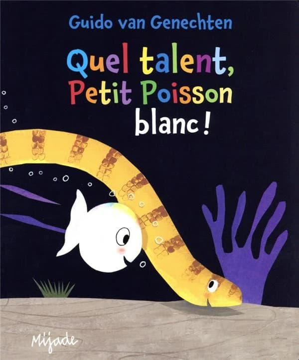 Quel talent, petit poisson blanc !
