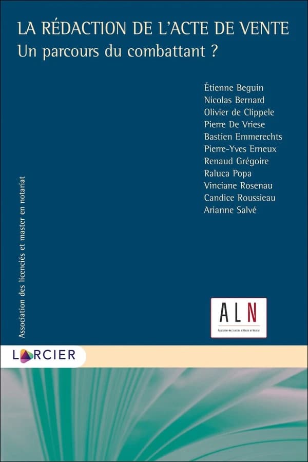 La rédaction de l'acte de vente ; un parcours du combattant ?