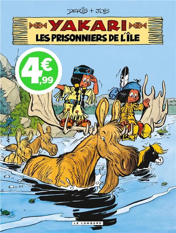 Yakari t.9 ; les prisonniers de l'île