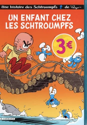 Les Schtroumpfs t.25 : un enfant chez les Schtroumpfs