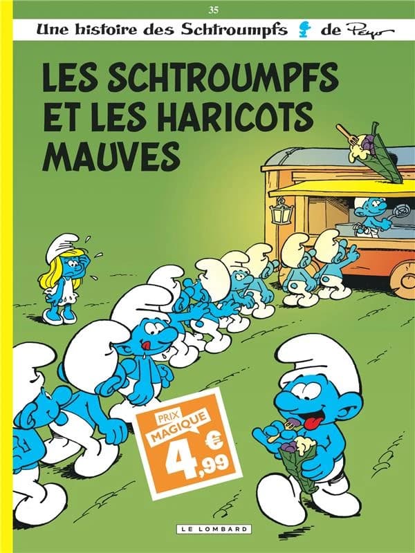 Les Schtroumpfs et les haricots mauves
