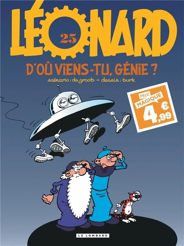 Léonard Tome 25 : D'où viens-tu génie ?