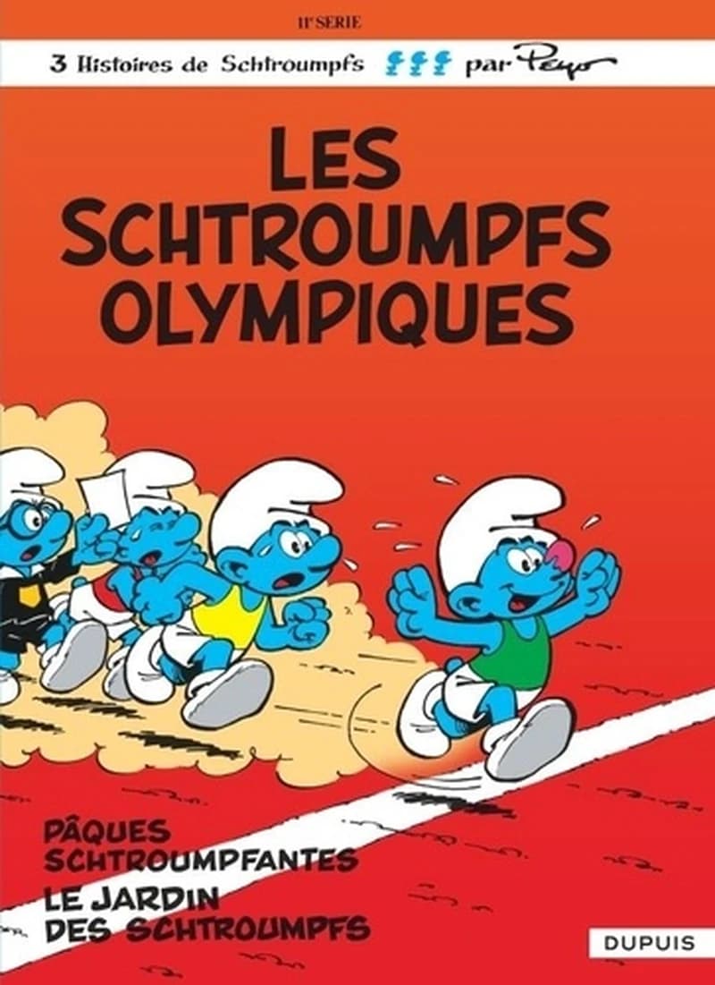 Les Schtroumpfs Tome 11 Les Schtroumpfs olympiques