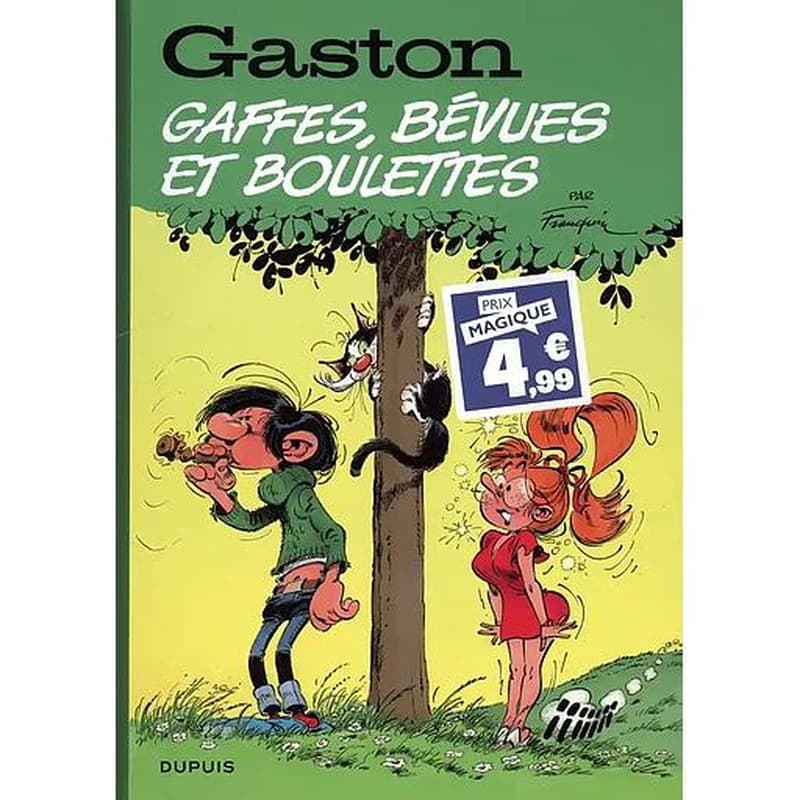 Gaston Tome 16 : gaffes, bévues et boulettes