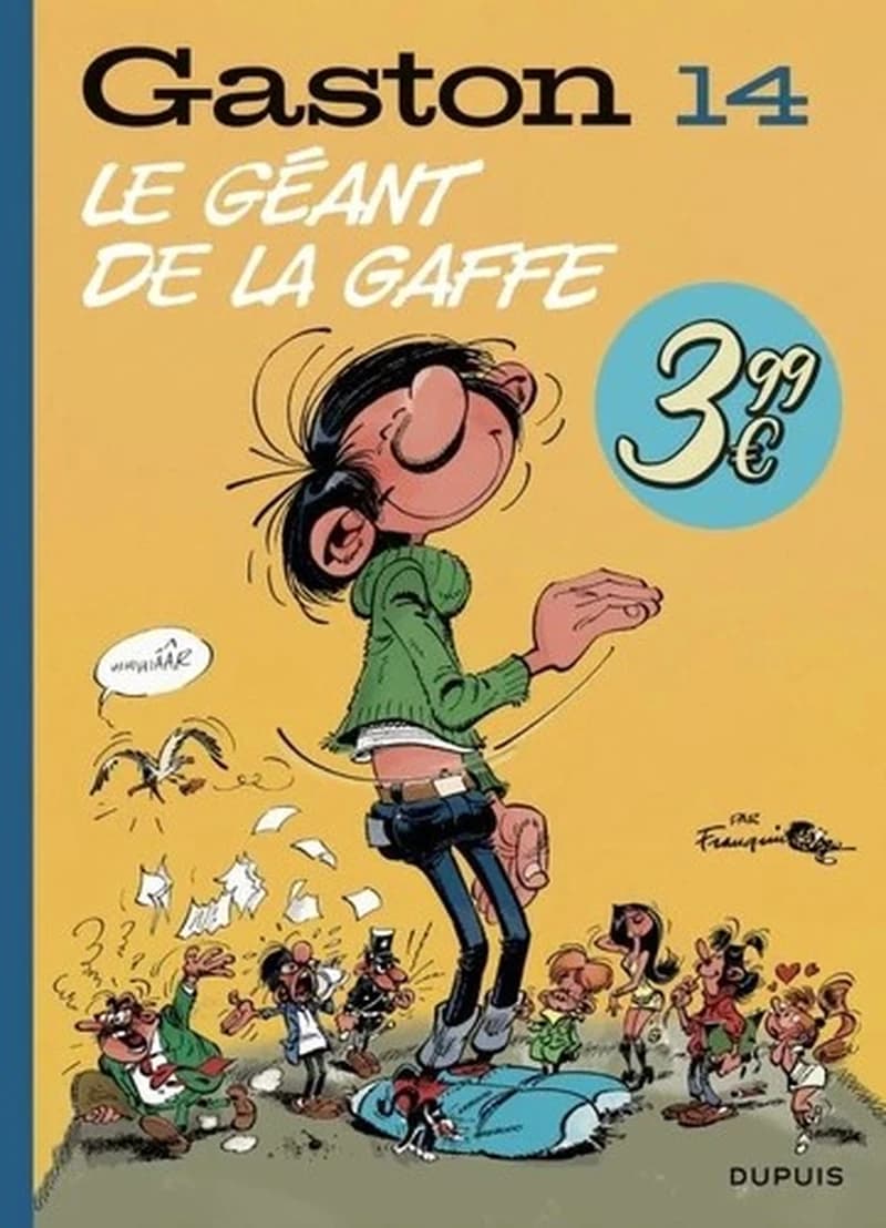 Gaston Tome 14 : le géant de la gaffe