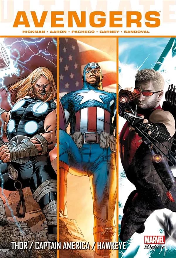 Thor, Captain America, Hawkeye