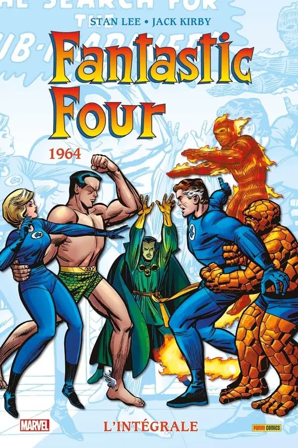 Fantastic Four. 1964 (Nouvelle éd.) scénario, Stan Lee, Jack Kirby ; dialogues, Stan Lee ; dessin, Jack Kirby ; encrage, George Bell, Chic Stone ; couleurs, George Bell, Digital Chameleon, Andy Yanchus... ; traduction, Geneviève Coulomb...