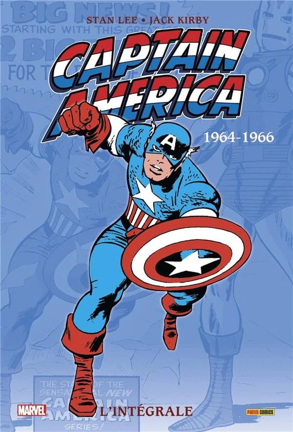 Captain America. 1964-1966 (Nouvelle éd.) scénario, Stan Lee...