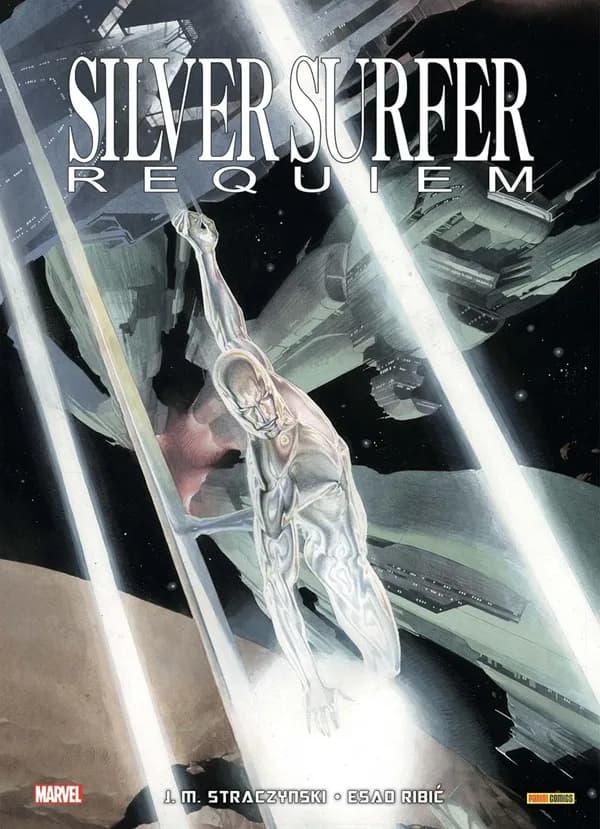 Silver Surfer : requiem (Éd. spéciale avec jaquette-poster collector) J. M. Straczynski, scénario ; Esad Ribic, dessin ; Laurence Belingard, traduction...