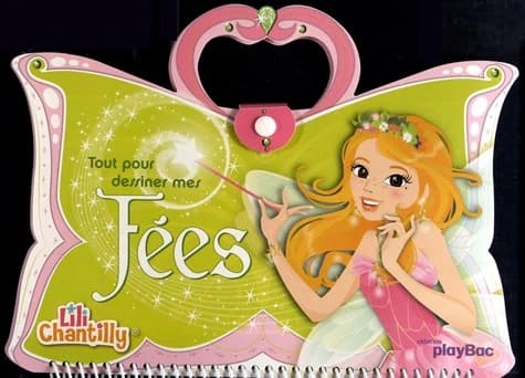 Tout pour dessiner mes fées (Nouvelle présentation) illustrations Jessica Secheret