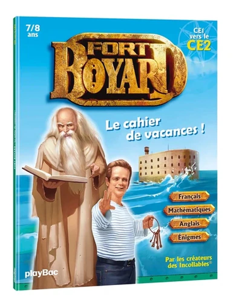 CAHIER DE VACANCES FORT BOYARD - DU CE1 AU CE2