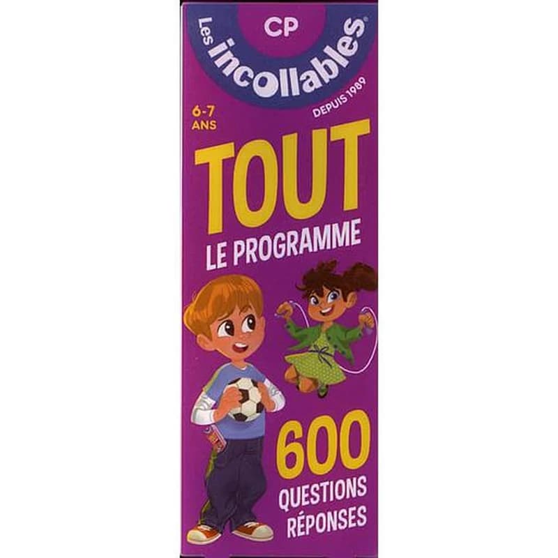 Les incollables : tout le programme du CP ; 6