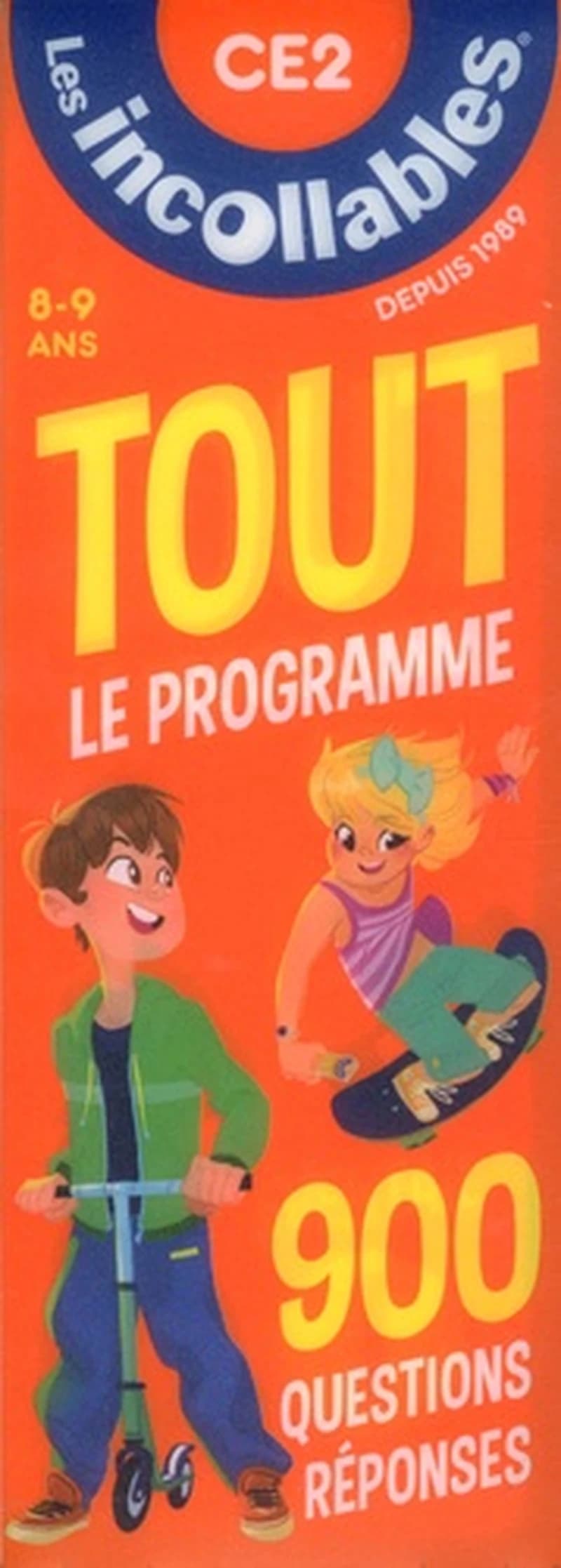 Les incollables : tout le programme du CE2 ; 8