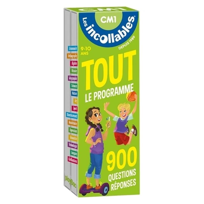 Les incollables : tout le programme du CM1 ; 9
