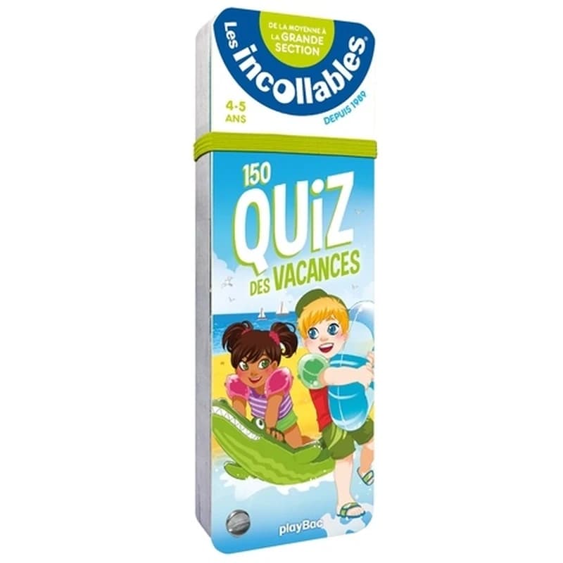 150 quiz des vacances, de la moyenne à la grande section, 4-5 ans