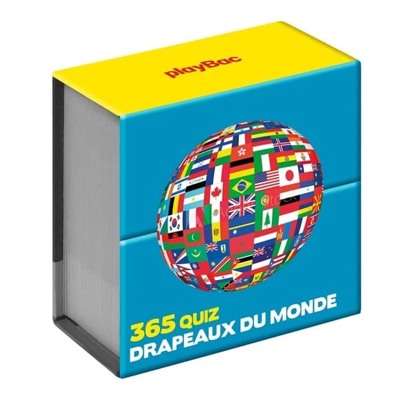 Mini calendrier ; 365 quiz sur les drapeaux du monde
