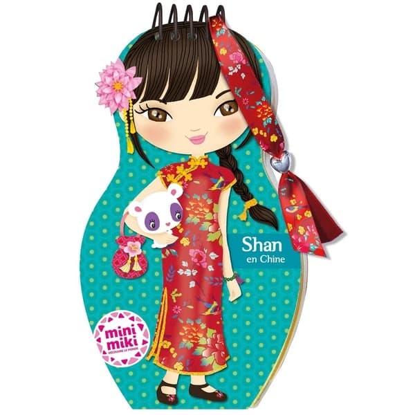 Shan en Chine : Minimiki - Carnet créatif : [Album à colorier]