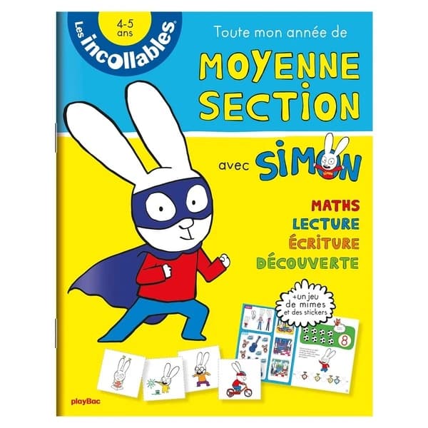 Les incollables : toute mon année de moyenne section avec Simon