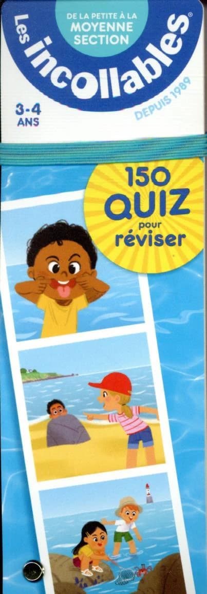 Les incollables : 150 quiz pour réviser ; de la petite à la moyenne section