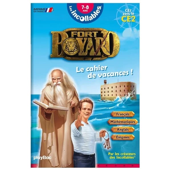 Fort Boyard ; le cahier de vacances ! du CE1 au CE2 (édition 2021)