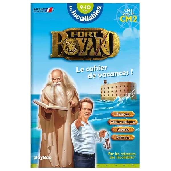 Fort Boyard ; le cahier de vacances ! du CM1 au CM2 (édition 2021)