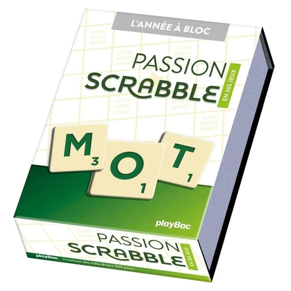 L'année à bloc : l'année à bloc : passion scrabble en 365 jours