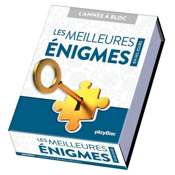 L'année à bloc : l'année à bloc : les meilleures énigmes en 365 jours