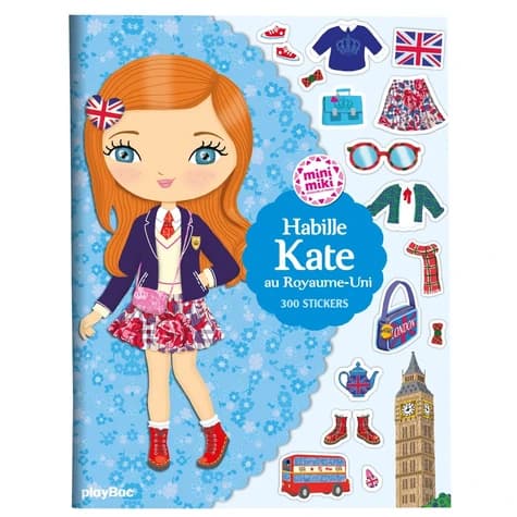 Habille Kate au Royaume-Uni : Minimiki : [Autocollant]