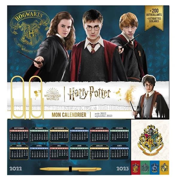 Harry Potter : mon calendrier (édition 2023)