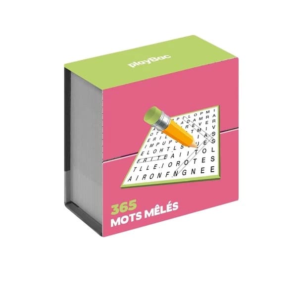 Mini calendrier : 365 mots mêlés