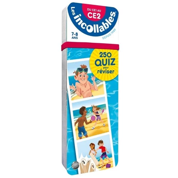 Les incollables : 250 quiz pour réviser ; du CE1 au CE2