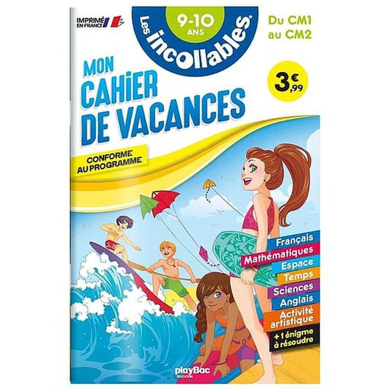 Les incollables : mon cahier de vacances ; du CM1 au CM2