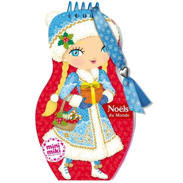 Minimiki ; carnet créatif ; Noëls du monde