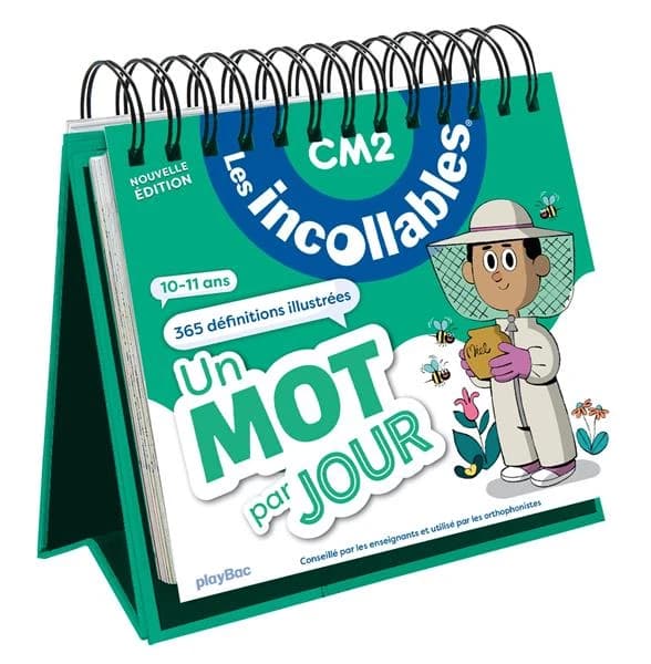 Les incollables : Un mot par jour ; CM2