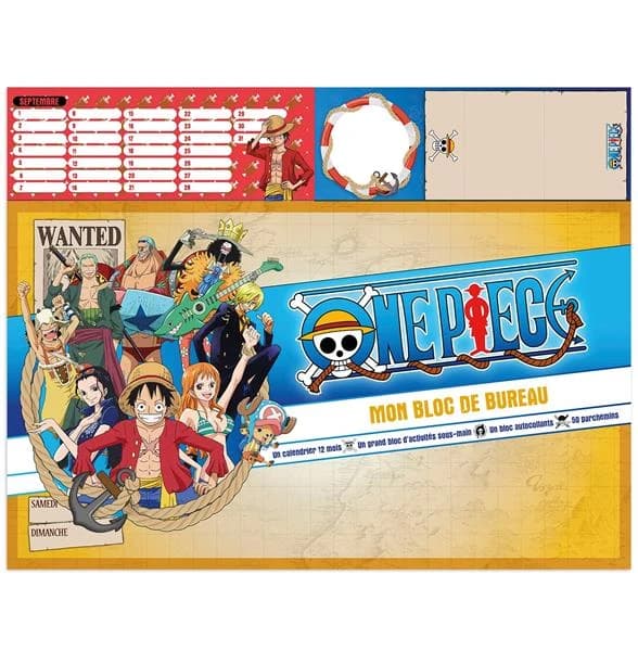 One Piece : Mon bloc de bureau