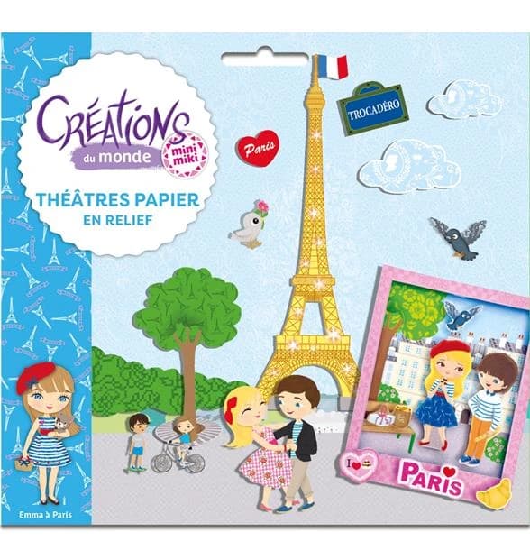 Créations du monde : Théâtres papier en relief