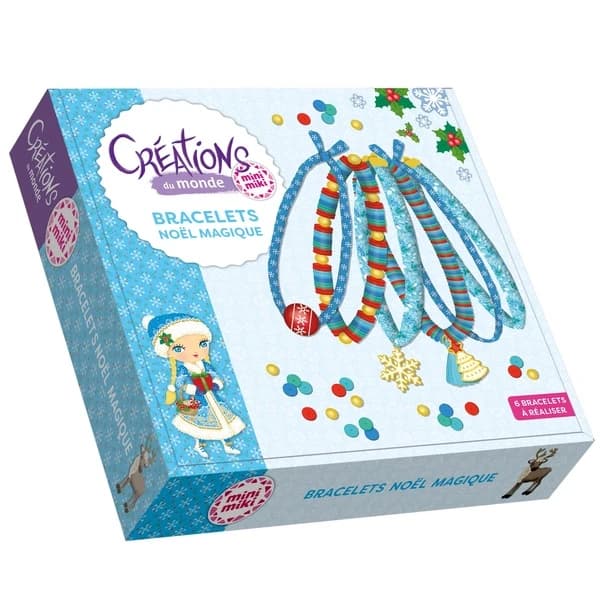 Créations du monde : Bracelets Noël magique